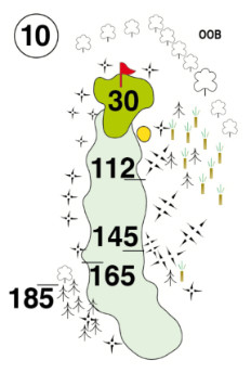 Hole 10 - PAR 5: S.I. 5