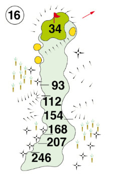 Hole 16 - PAR 5: S.I. 15