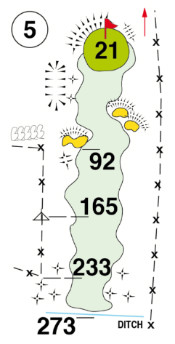 Hole 5 - PAR 5: S.I. 18