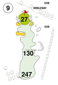 Hole 9 - PAR 4: S.I. 2